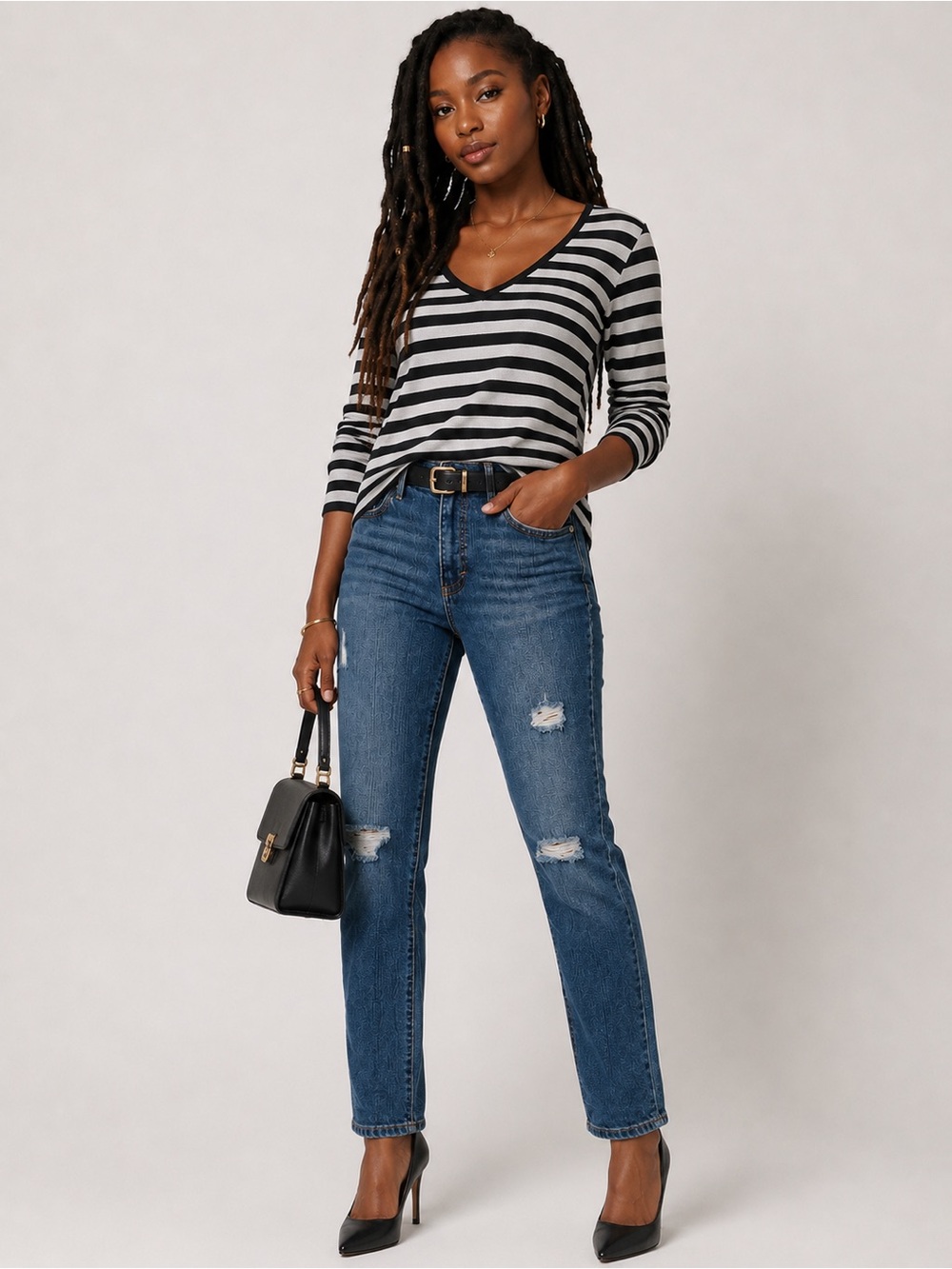 Banana Republic Curvy Girlfriend Jeans in Medium Blue Size 26/2 Petite